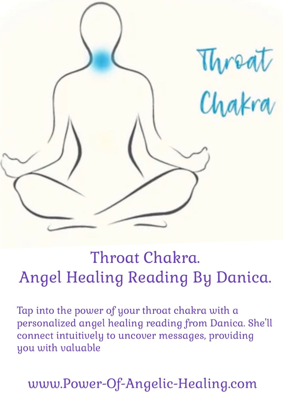 Throat Chakra. Angel Healing Reading By Danica.