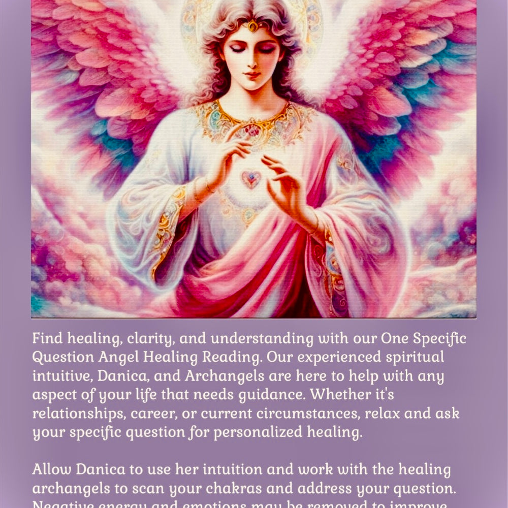 One Specific Question Angel Healing Reading