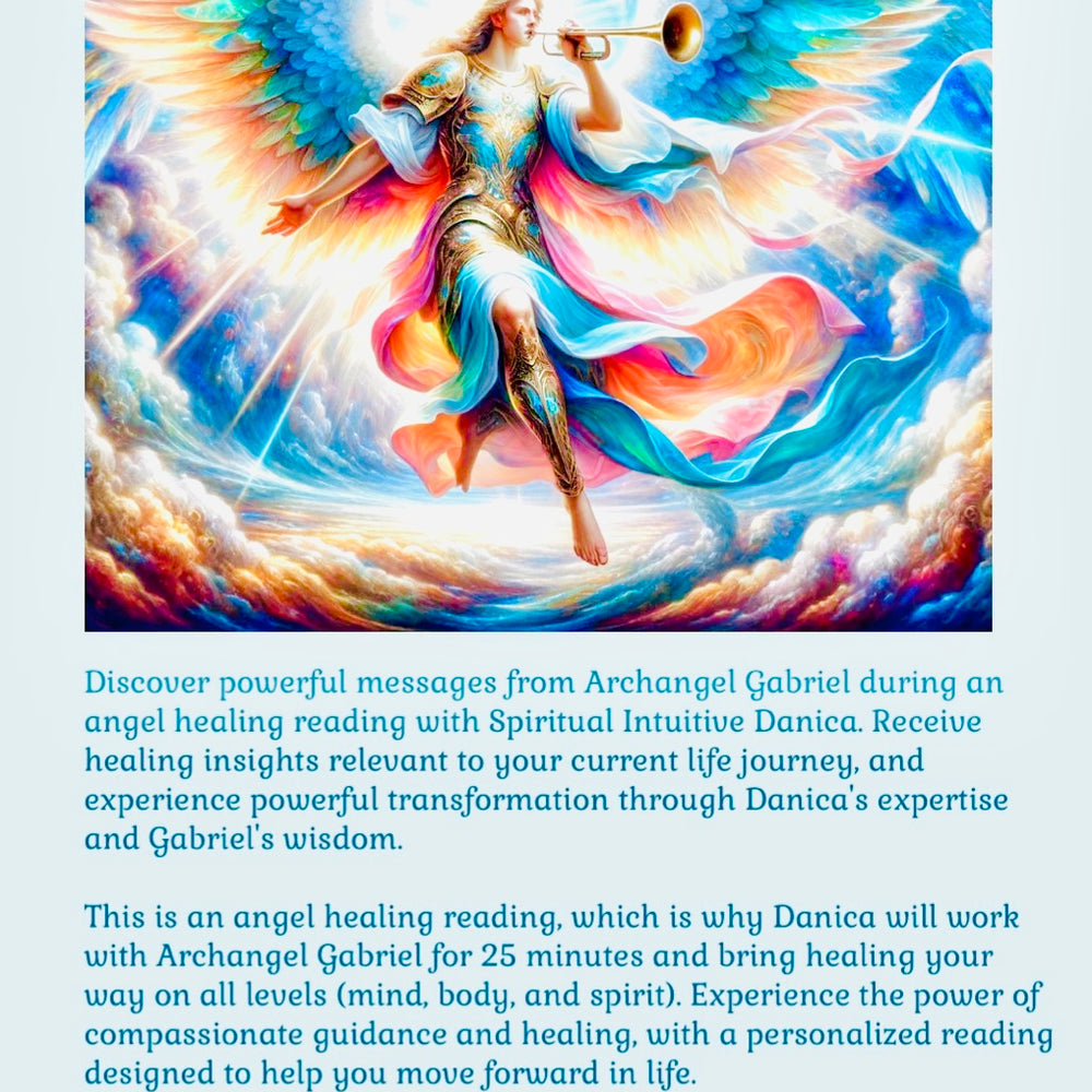 What Archangel Gabriel Wants You To Know. Angel Healing Reading.