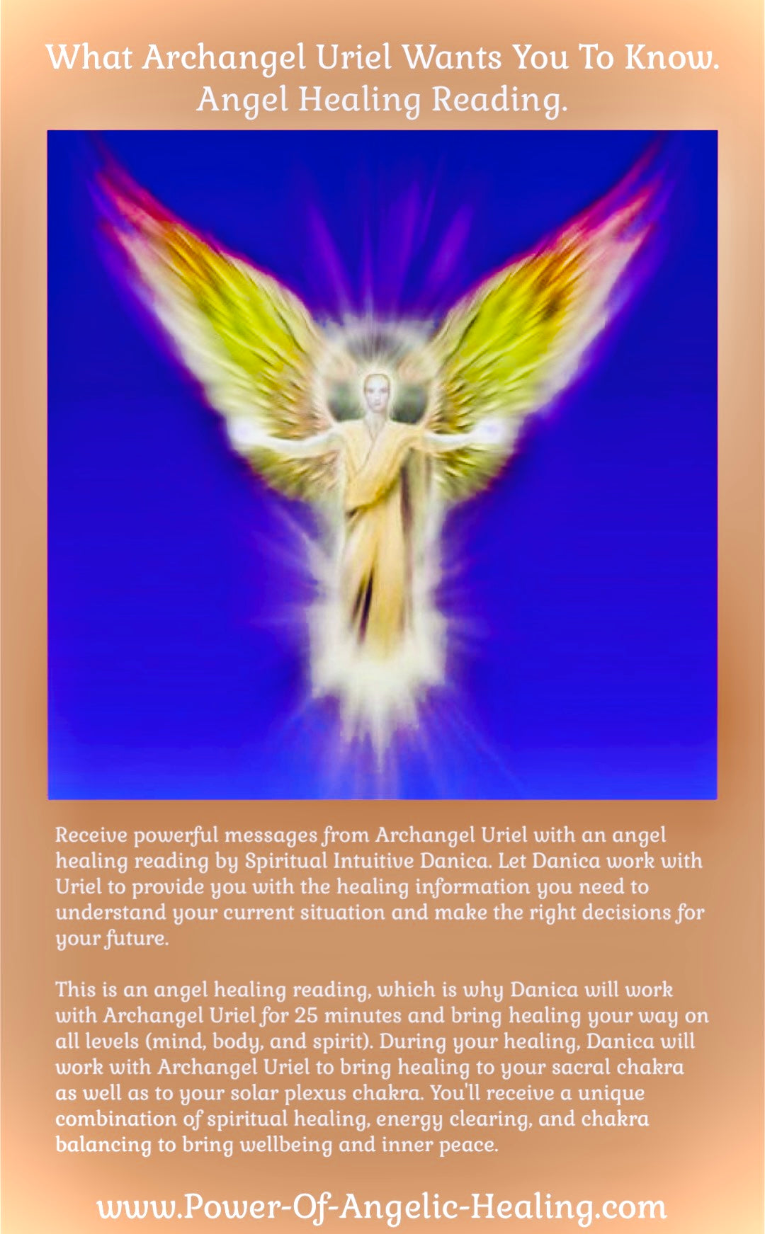 What Archangel Uriel Wants You To Know. Angel Healing Reading.