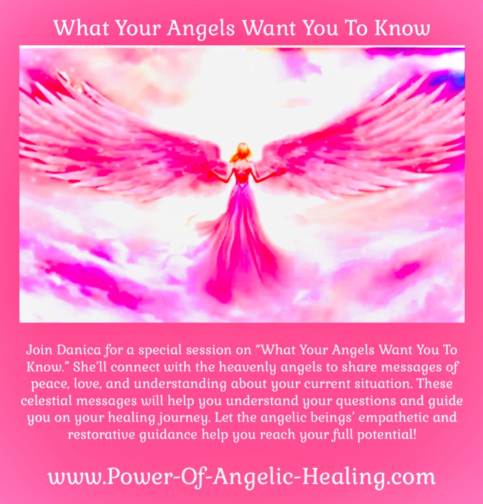 What Your Angels Want You To Know