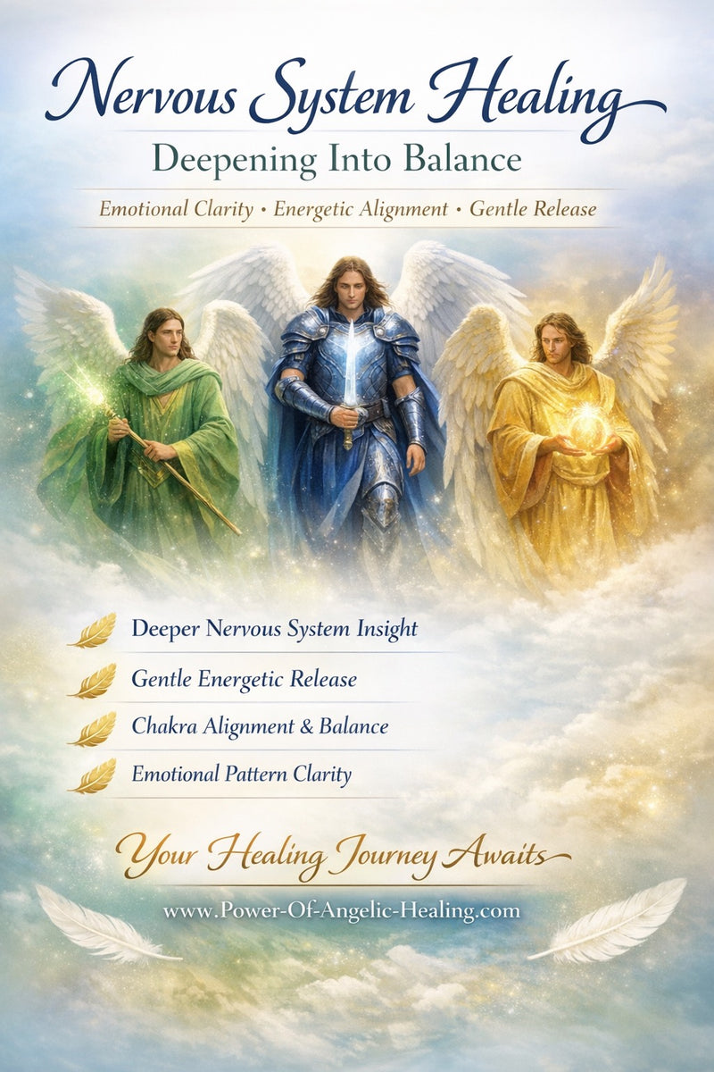 Nervous System Healing — Deepening Into Balance Emotional Clarity • Energetic Alignment • Gentle Release