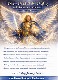 Divine Hand Chakra Healing with Archangel Michael. Angel Healing Reading.