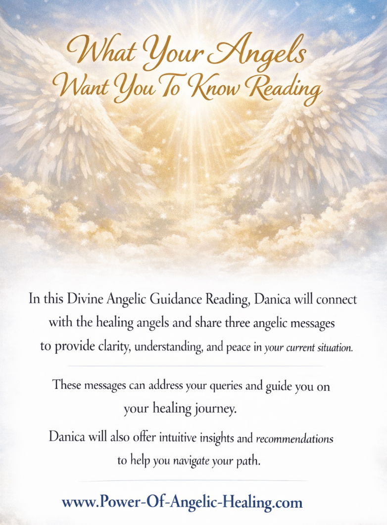 What Your Angels Want You To Know Reading
