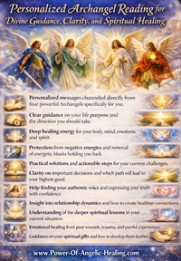Personalized Archangel Reading for Divine Guidance, Clarity, and Spiritual Healing.