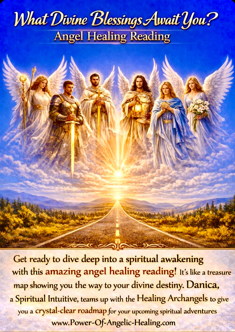 What Divine Blessings Await You? Angel Healing Reading.