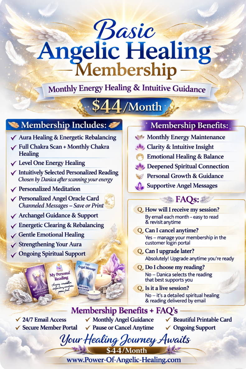 Basic Angelic Healing Membership