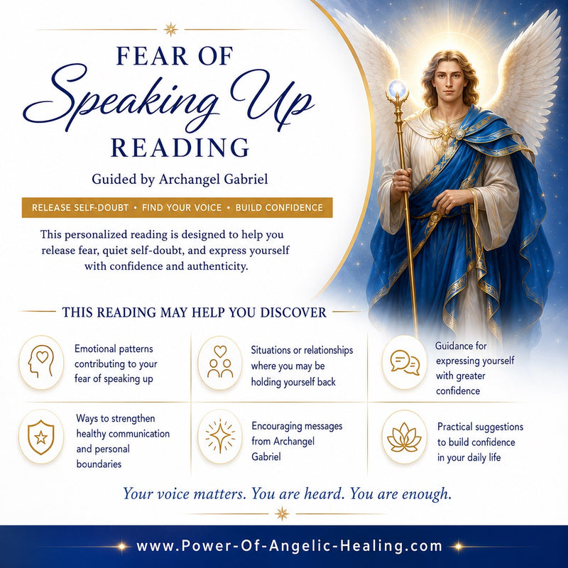 Fear of Speaking Up Reading. Release Self-Doubt • Find Your Voice • Build Confidence