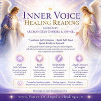 Inner Voice Healing Reading. Transform Self-Criticism • Build Self-Trust • Speak Kindly to Yourself