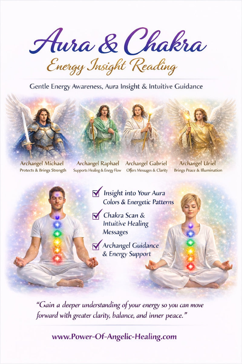 Aura & Chakra Energy Insight Reading