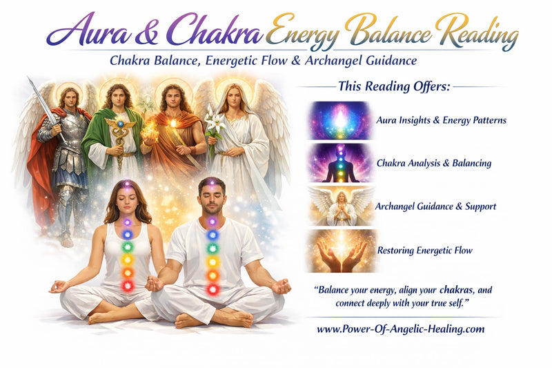 Aura & Chakra Energy Balance Reading