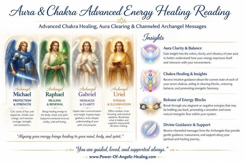 Aura & Chakra Advanced Energy Healing Reading
