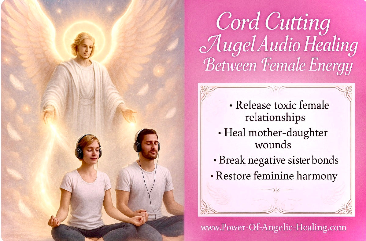 Cord Cutting Angel Audio Healing Between Female Energy