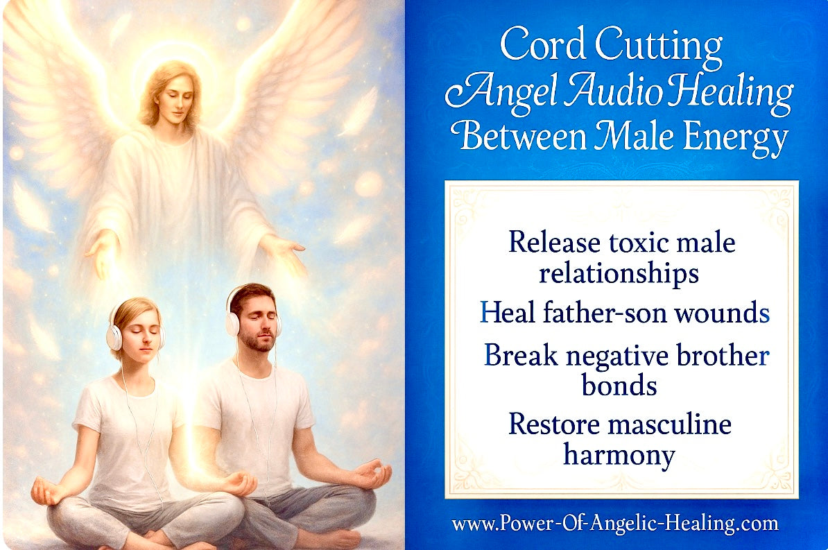Cord Cutting Angel Audio Healing Between Male Energy