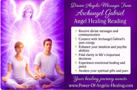 Divine Angelic Messages From Archangel Gabriel. Angel Healing Reading.
