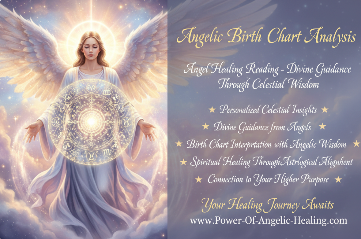 Angelic Birth Chart Analysis. Angel Healing Reading - Divine Guidance Through Celestial Wisdom.