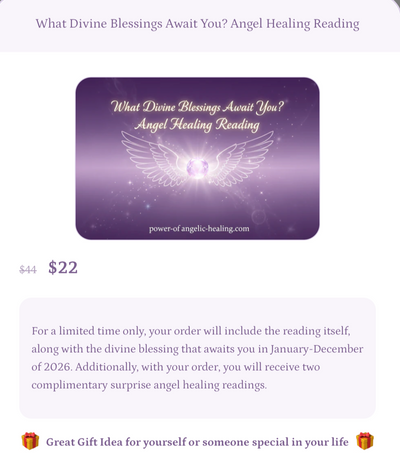 What Divine Blessings Await You? Angel Healing Reading.