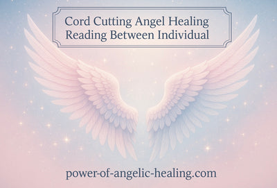 Cord Cutting Angel Healing Reading. Between Individual.