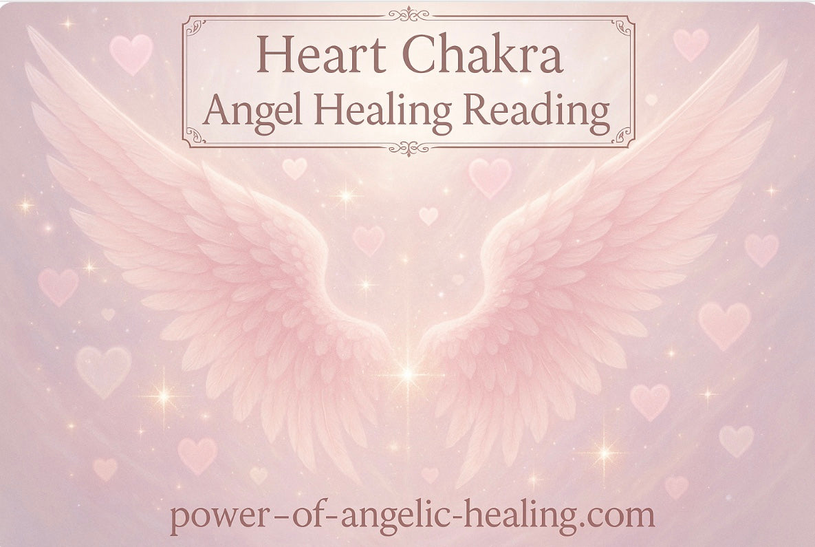 Heart Chakra Angel Healing Reading