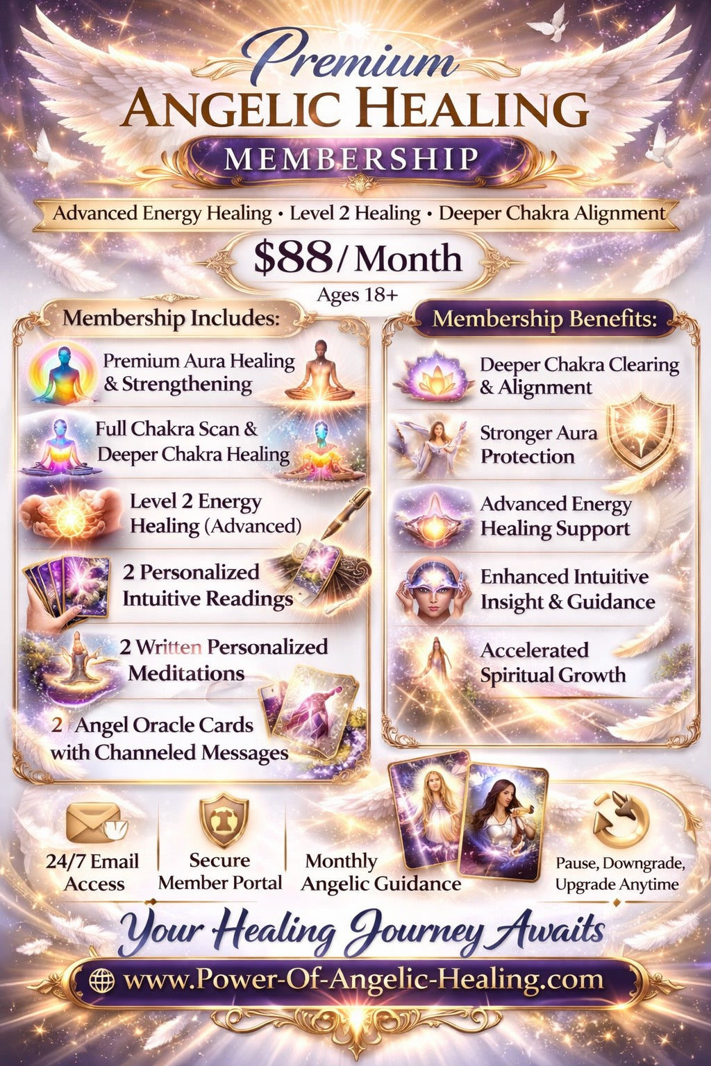 Premium Angelic Healing Membership