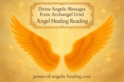 Put orange wings. Put a box on top. In the box put Divine Angelic Messages From Archangel Uriel. Angel Healing Reading. Put website name on bottom. 