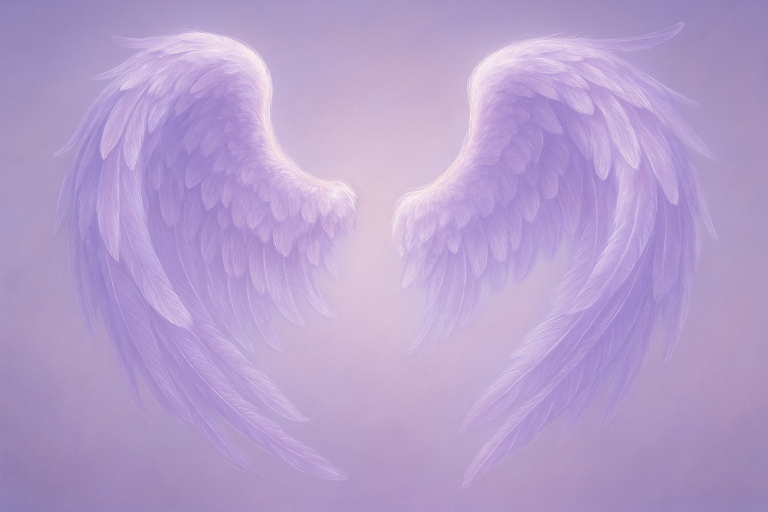 violet angel wings