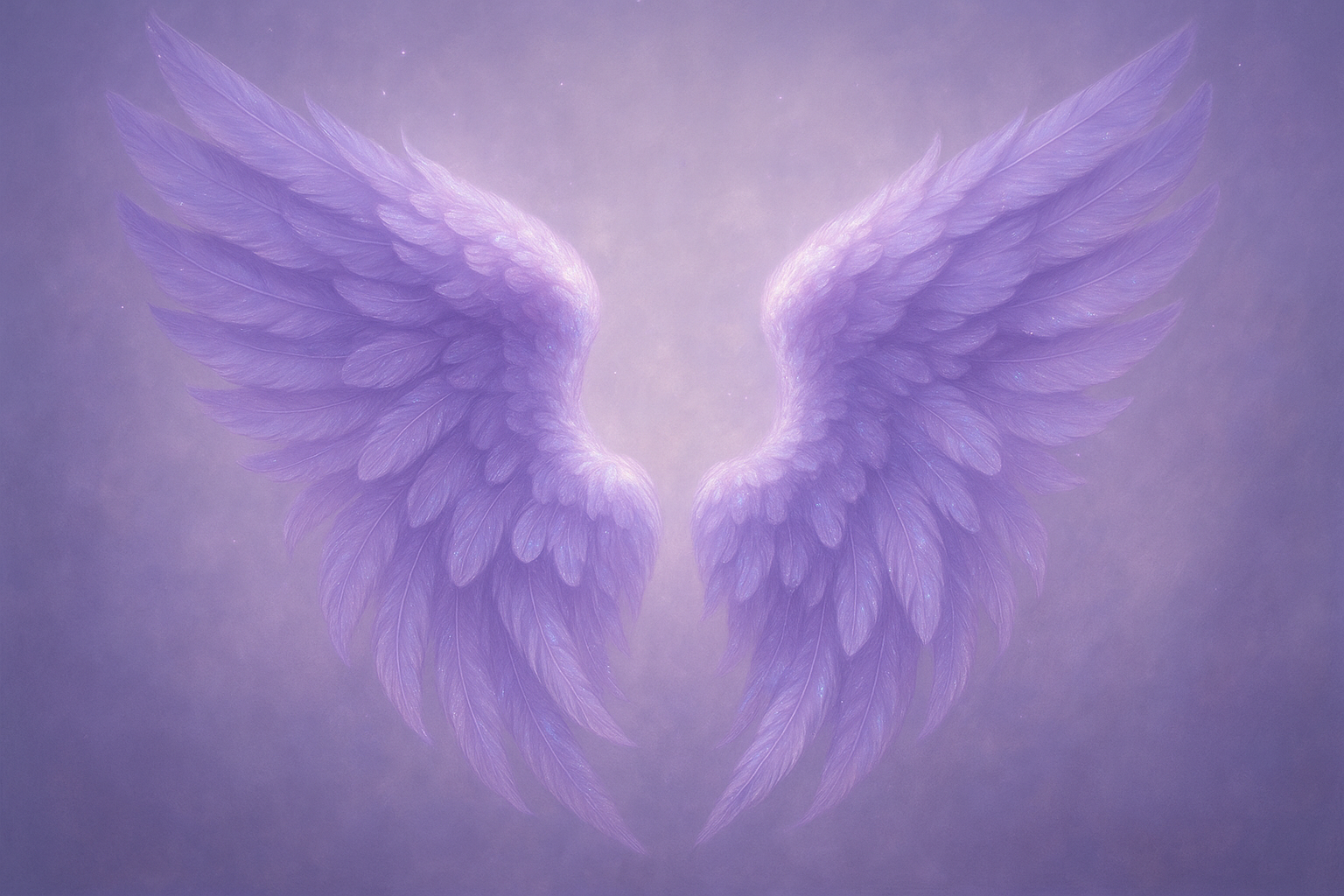 violet angel wings